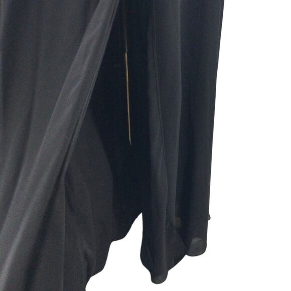 LULU'S SZ M Momentous Moments Black Lace Backless Formal Party Maxi Dress B119 - Picture 6 of 10